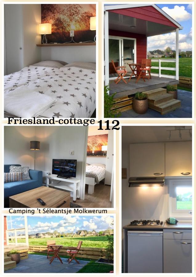 Friesland-cottage Molkwerum Exteriör bild